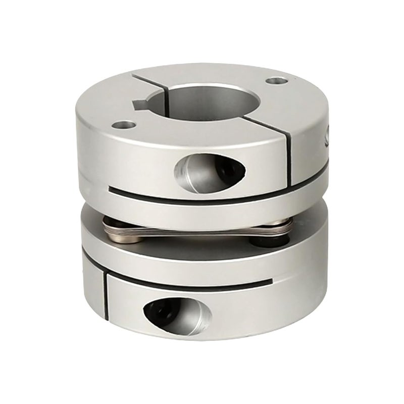 BORDSTRACT 16mm to 19mm Flexible Diaphragm Coupling, D39 L34.5 Aluminium 1 Diaphragm Motor Shaft Coupler for 3D Printer CNC Machine Servo Stepped Motor - Image 1